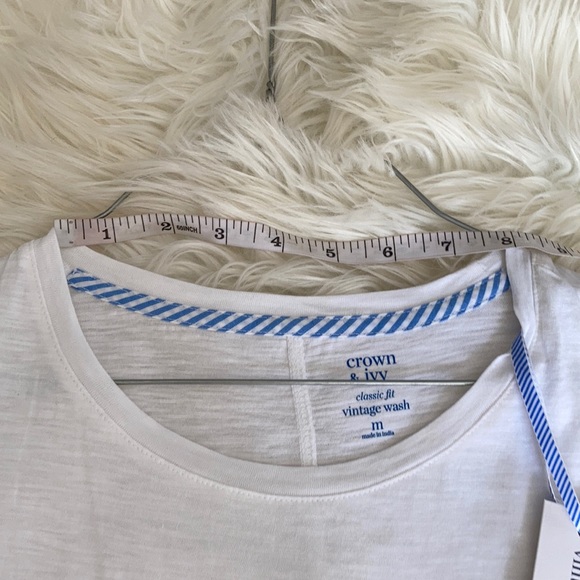 Crown & ivy spring break beaches vintage wash top - Picture 15 of 15